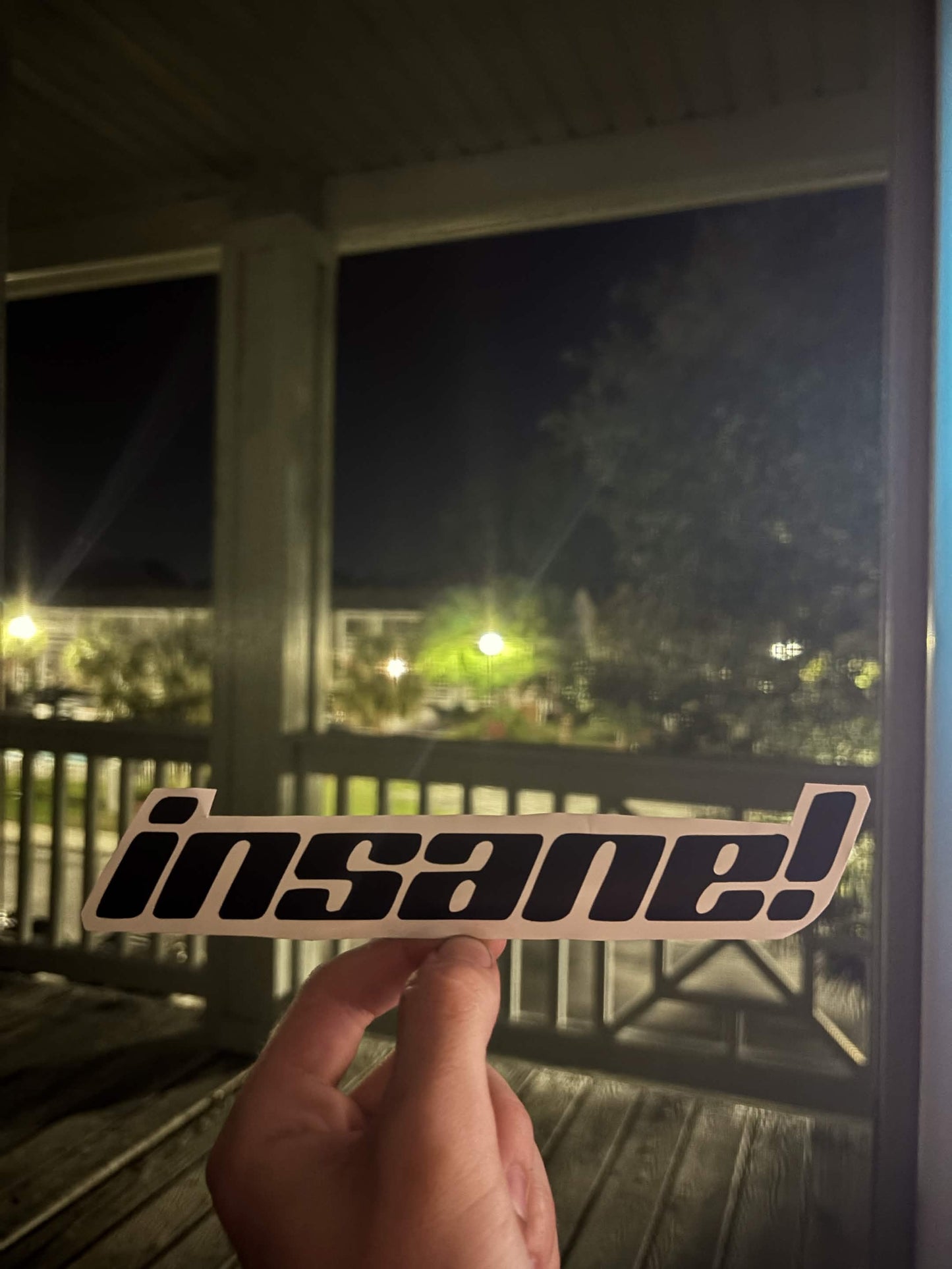 insane! slap sticker